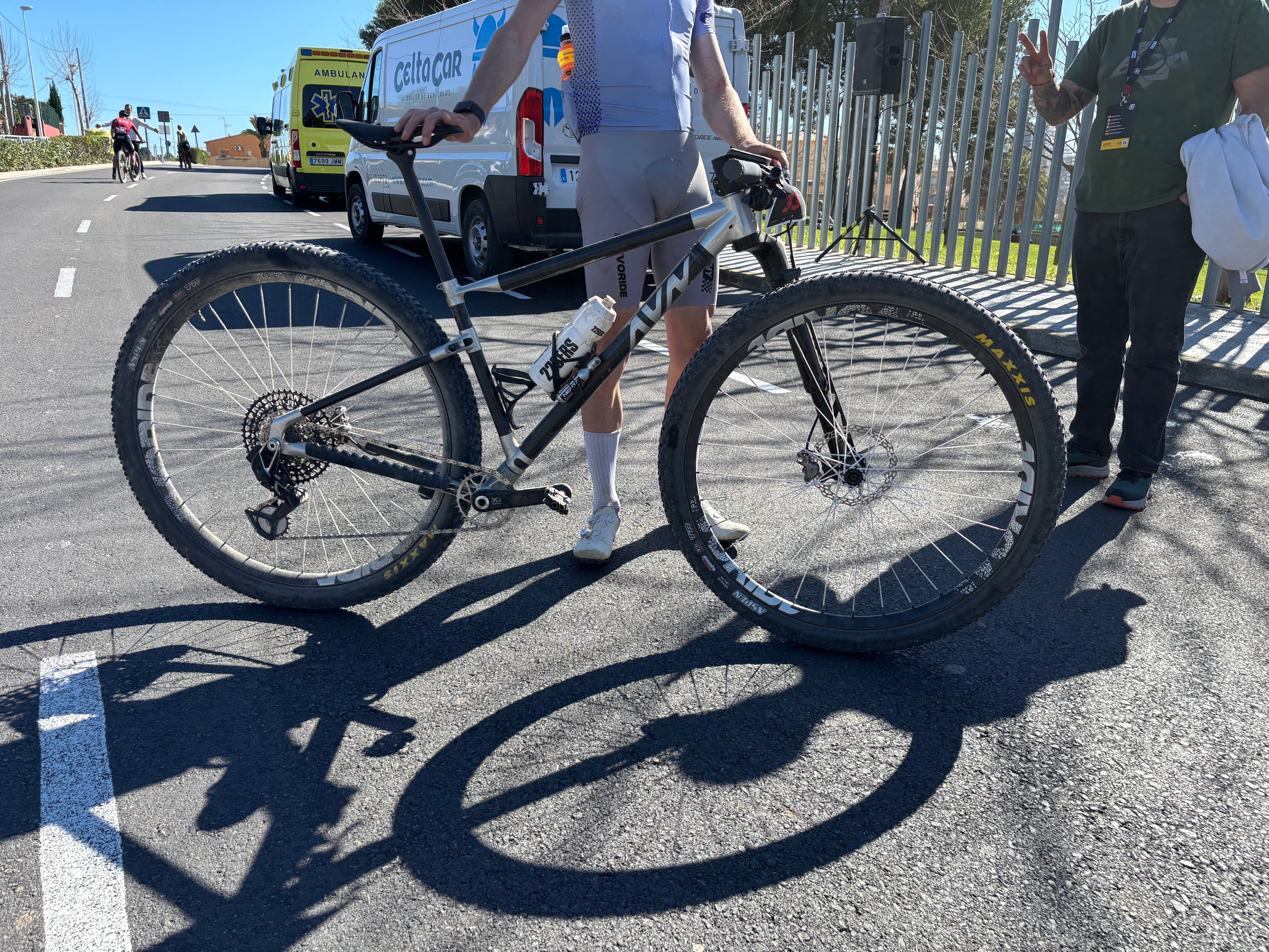 Prototipo de MTB 32” con Lefty en la Copa del Mundo de Calpe